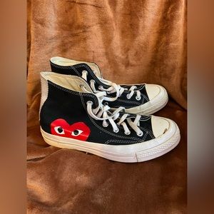 Comme Des Garçons Play Converse size 7.5 women’s